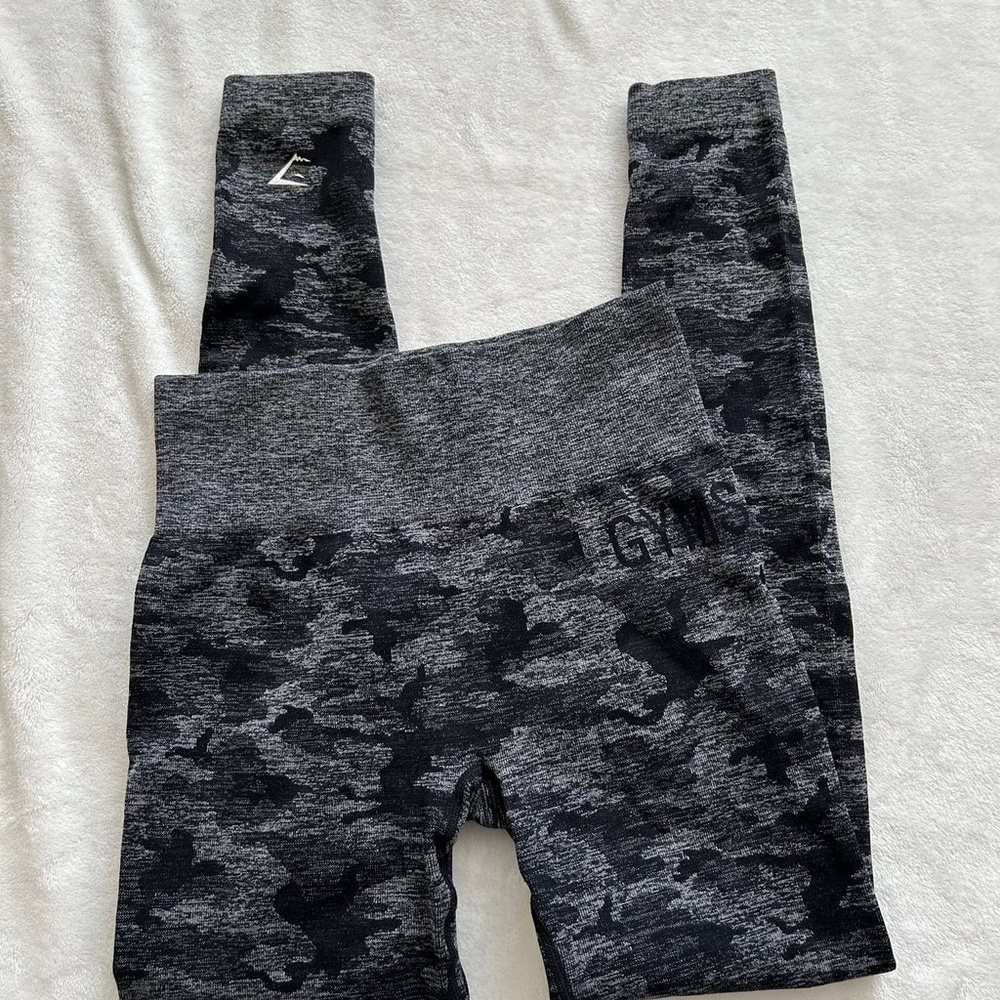Gymshark Original Black Camoflauge Leggings